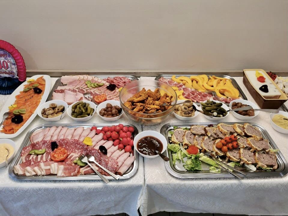 buffet réduite